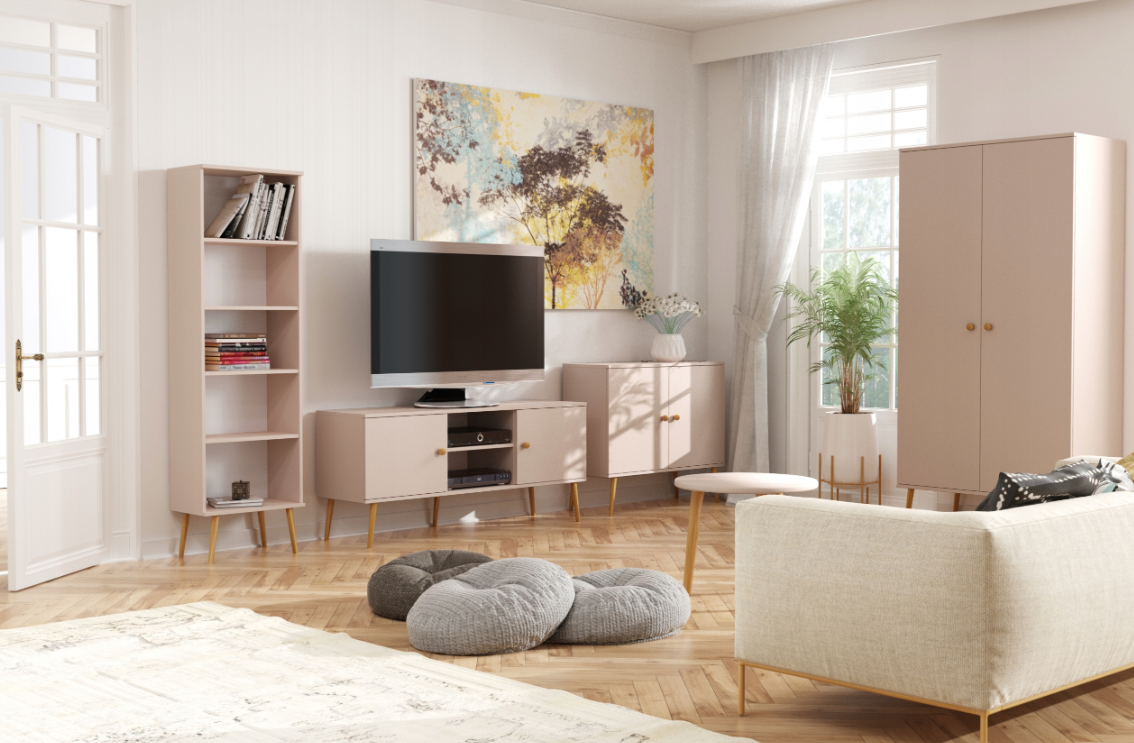 ROSE kolekcja beżowa aranżacja